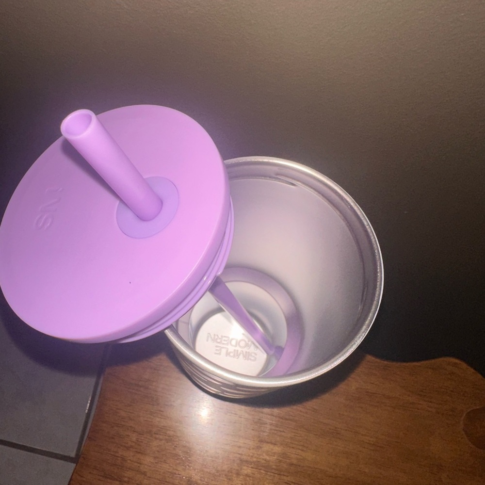 Simple Modern Purple Trek Tumbler with Straw